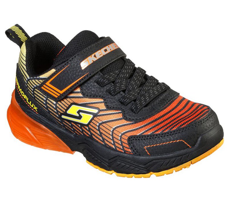 Skechers Thermoflux 2.0 - Magnoid - Boys Sneakers Orange/Yellow [AU-HJ2076]